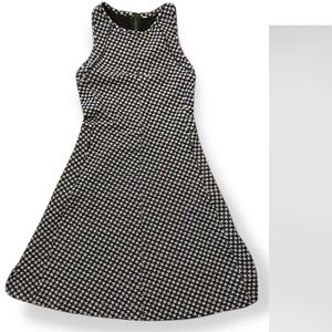 Lululemon & go til dawn dress black white deep dive sz 4